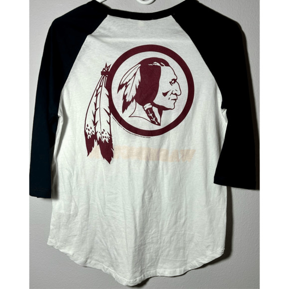 Washington Redskins NFL Women’s 3/4 Sleeve T-Shirt “I Love Washington” Sz S NWT - Picture 6 of 8